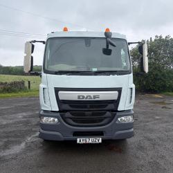 DAF LF 18 TON INSULATED TIPPER GRAB TIPPER GRAB DOUBLE DROP SIDE