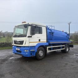 MAN TGM 18 250 Vacuum Tanker Euro 6