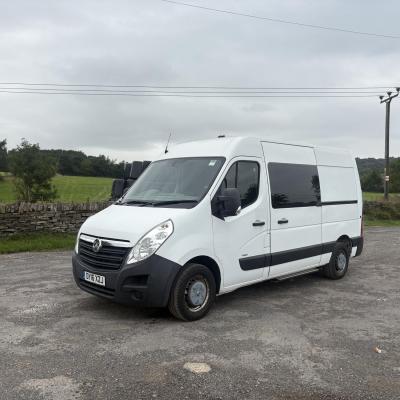 Vauxhall Movano Crew Van ULEZ - CAZ