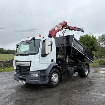 DAF LF 230 Tipper Crane Euro 6