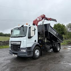 DAF LF 230 Tipper Crane Euro 6